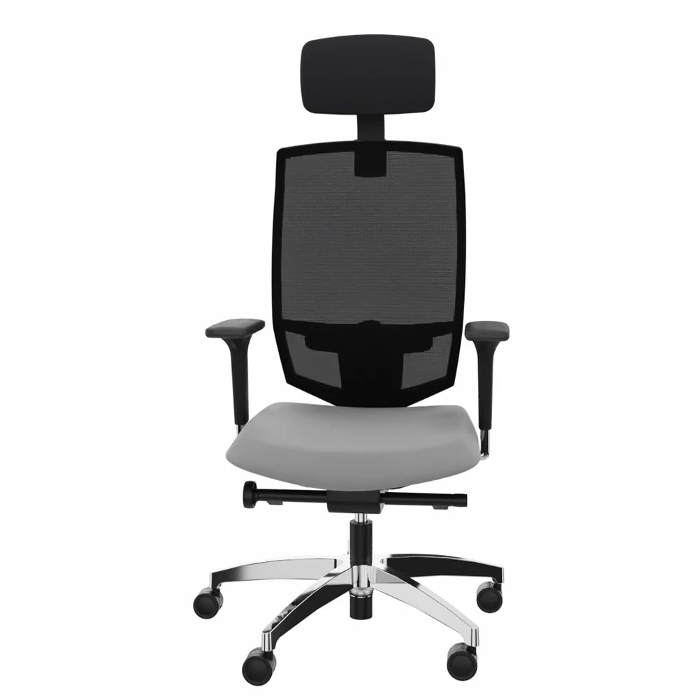Sedia da ufficio ergonomica Dauphin @JUST EVO MESH AJ 5786 con poggiatesta – Configurabile