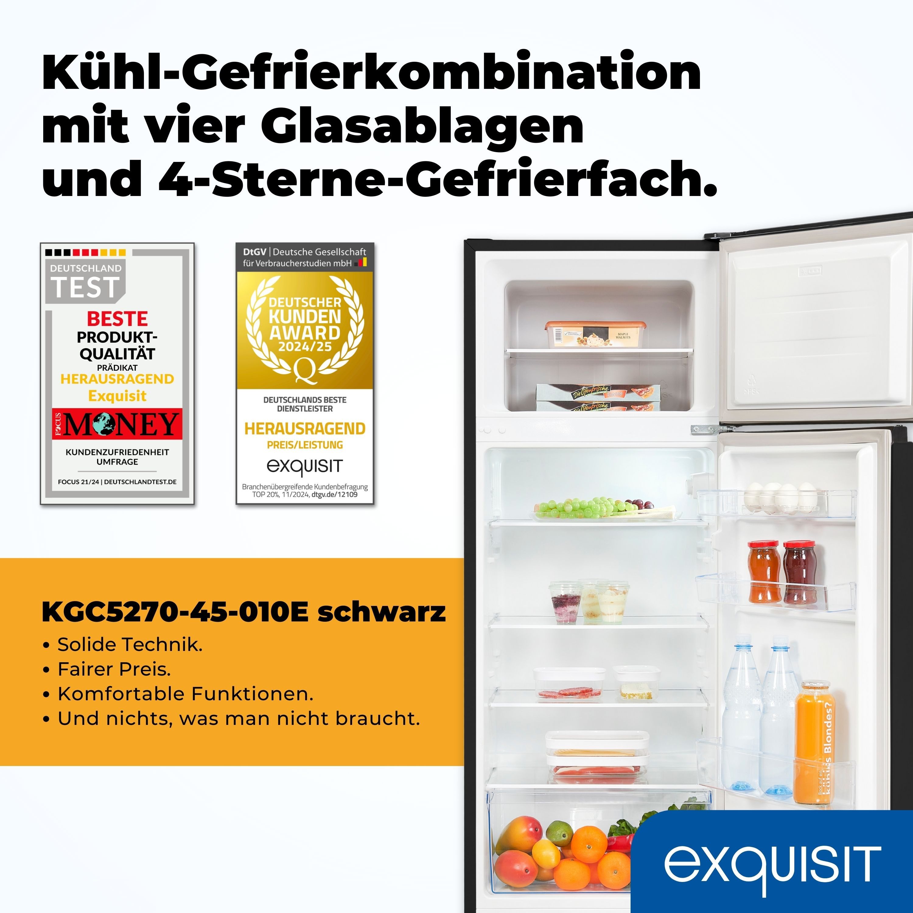 Kühl-/Gefrierkombination KGC5270-45-010E