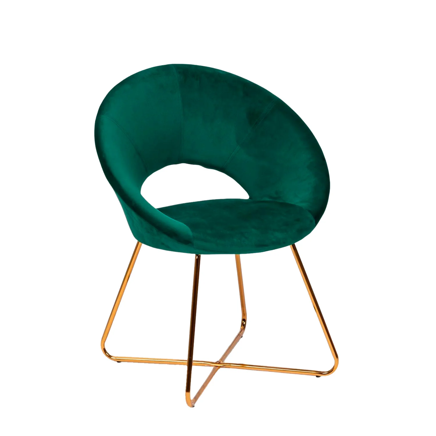 Poltroncina London Verde Velvet