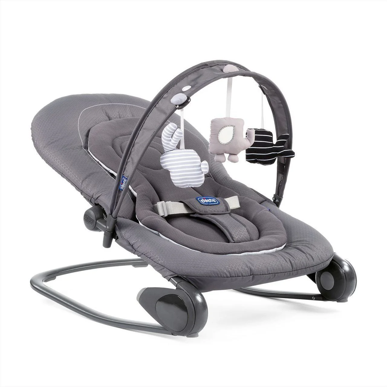 Chicco Hooplà Sdraietta Neonato Reclinabile – Giochi Scorrevoli, Sfoderabile, 0-18 kg, Mod.