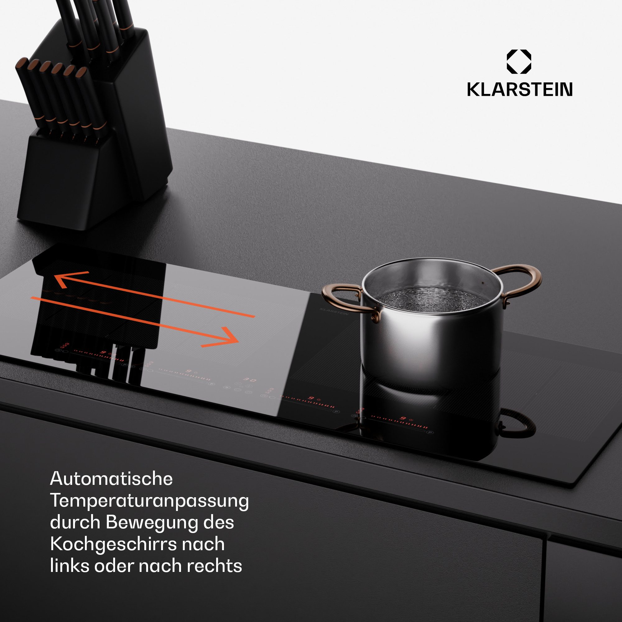 Induktions-Kochfeld Masterzone 90 Slim Flex