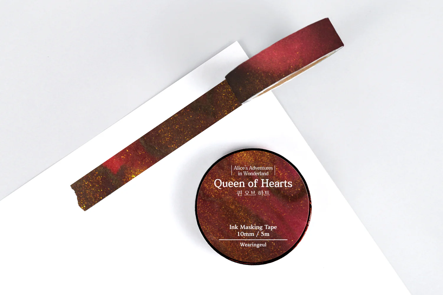 Wearingeul Ink Washi Tape - World Literature - Queen of Hearts