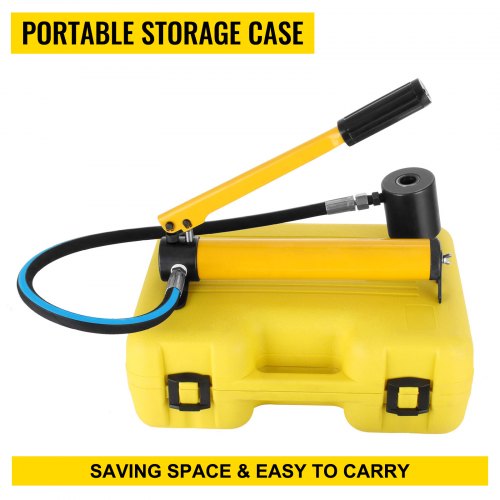 10T Hydraulisch Blechlocher Lochstanze Zylinder Hydraulikpumpe Set im Koffer