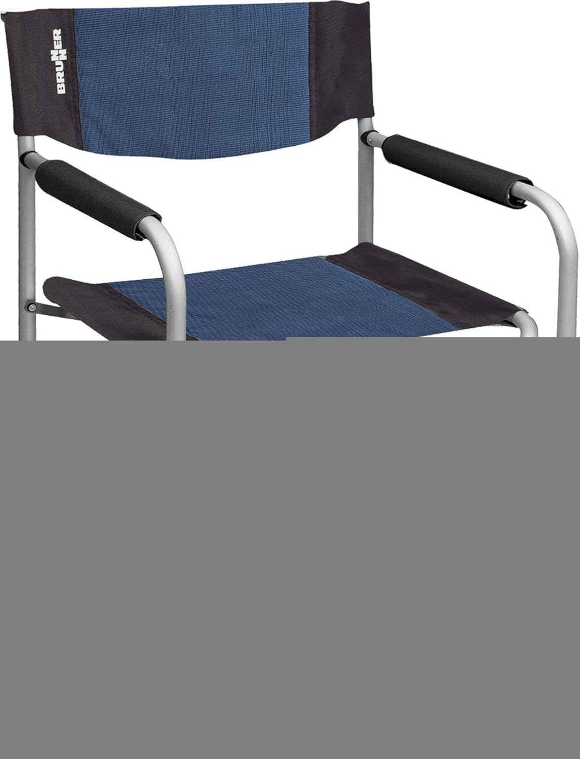 BRUNNER 0404184N.C20 Sedia Regista Captain, Grigio/Nero