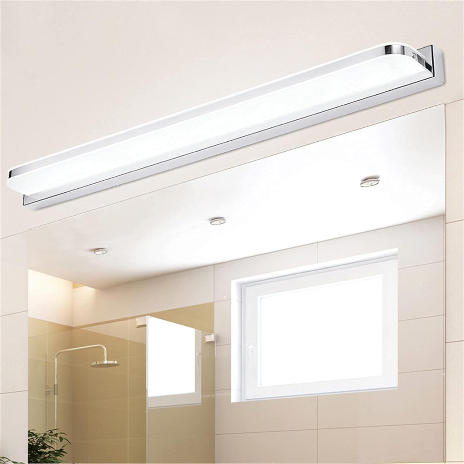Led Acryl Badezimmer Spiegel Lampe Wandlicht Wasserdicht Anti Nebel Kein Flicker Make-Up Licht Für Spiegel Front/Spiegel Schrank/42Cm