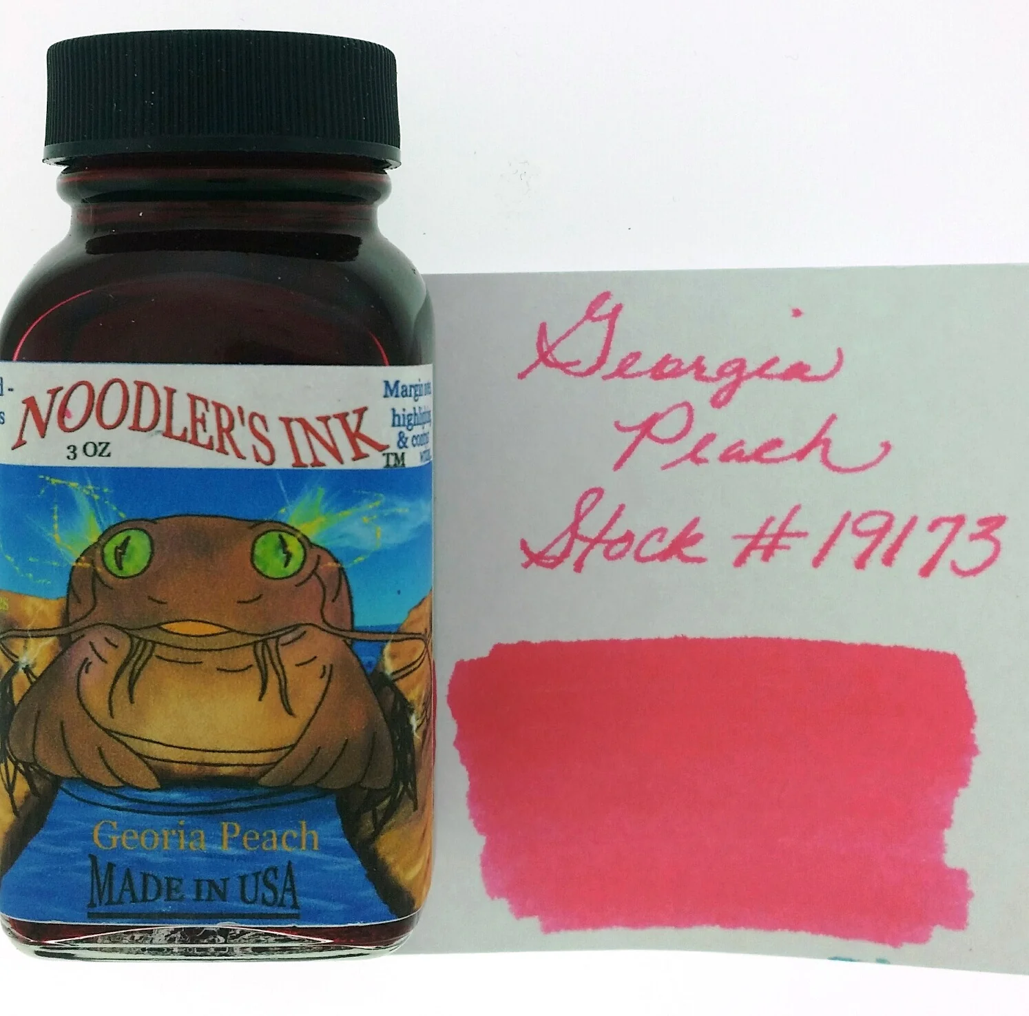 Noodler's Georgia Peach HL Fountain Pen Ink
