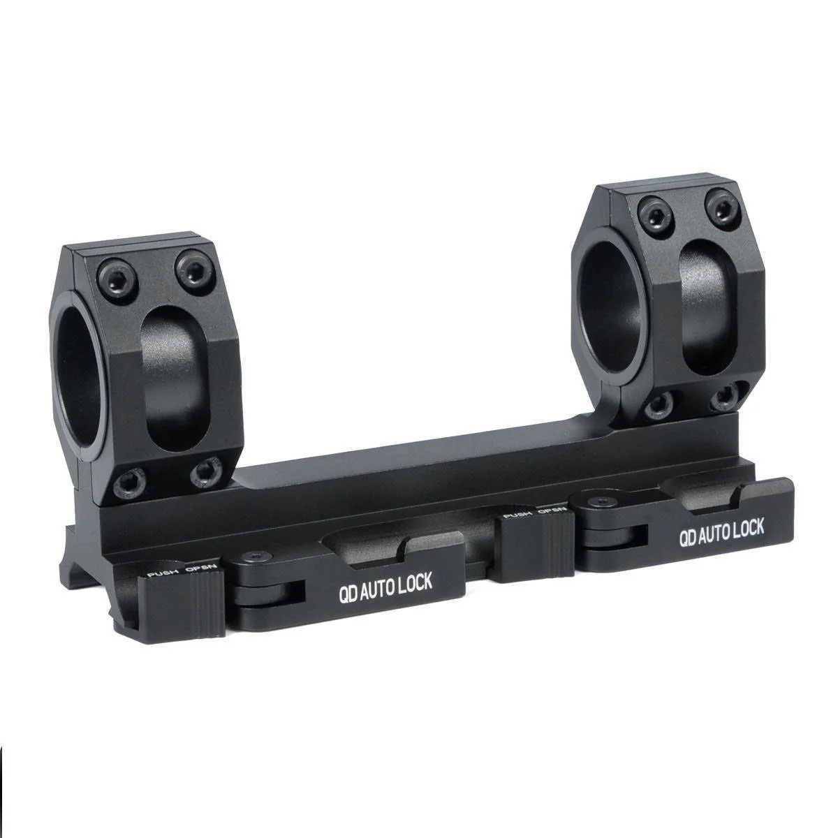 QD Scope Rings Mount Top Rail 30mm - 1 inch Ring Tactical Recon