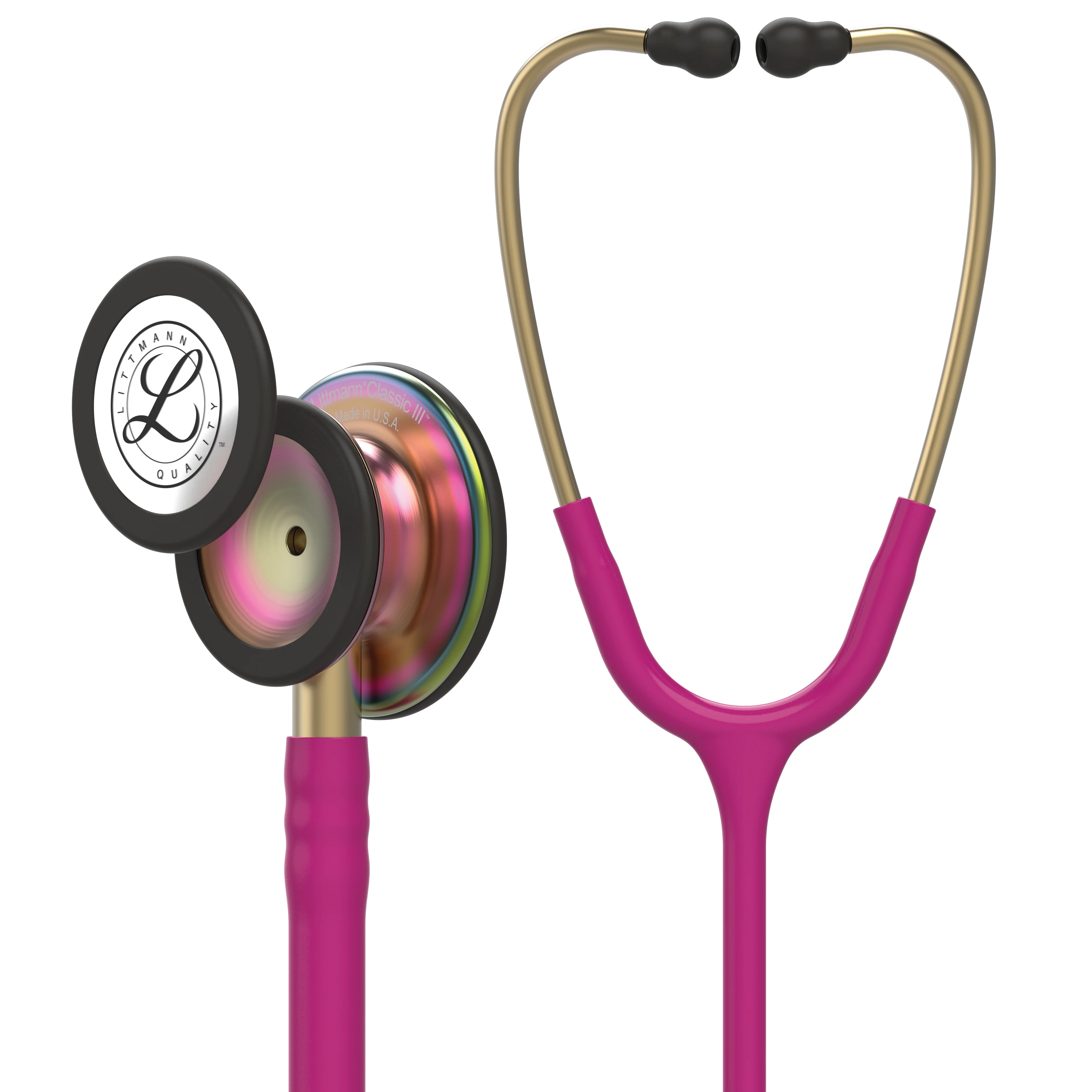 Classic III Stetoscopio – Prestazioni Acustiche Premium, Doppio Lato, Auricolari Sigillanti Morbidi