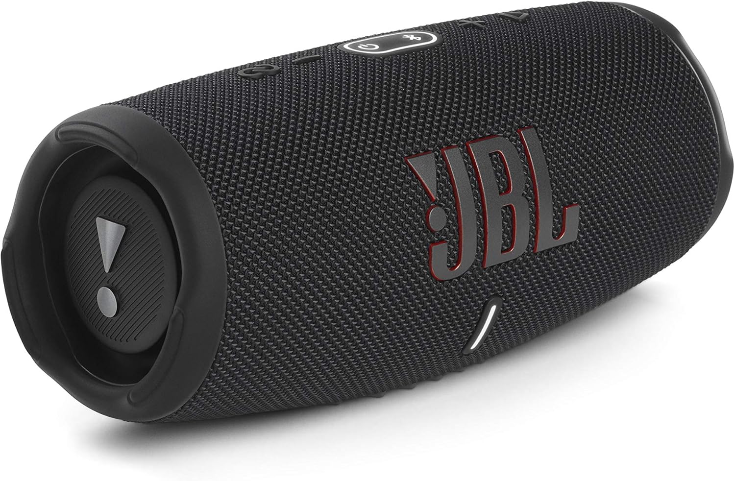 JBL Charge 5 Bluetooth-Lautsprecher in Schwarz �C Wasserfeste, portable Boombox mit integrierter Powerbank �C Eine Akku-Ladung f��r bis zu 20 Stunden kabellosen Musikgenuss