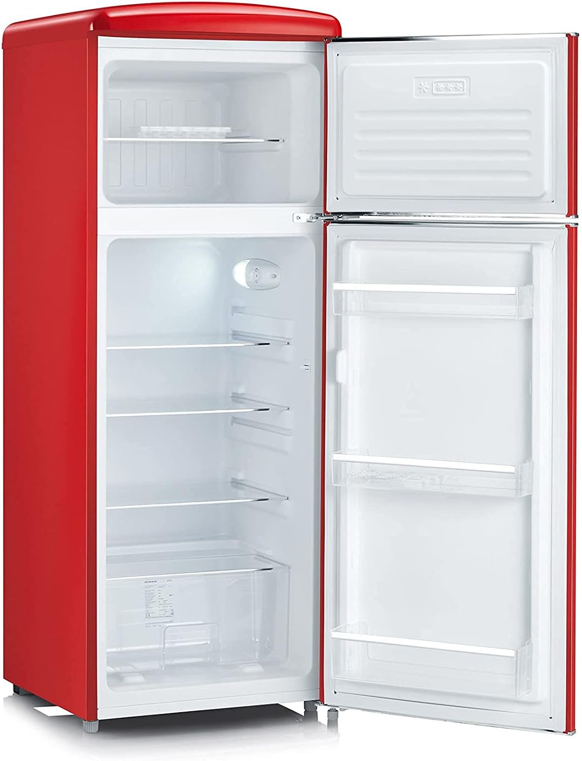 Severin RKG 8930 frigorifero con congelatore Libera installazione Rosso 208 L A++