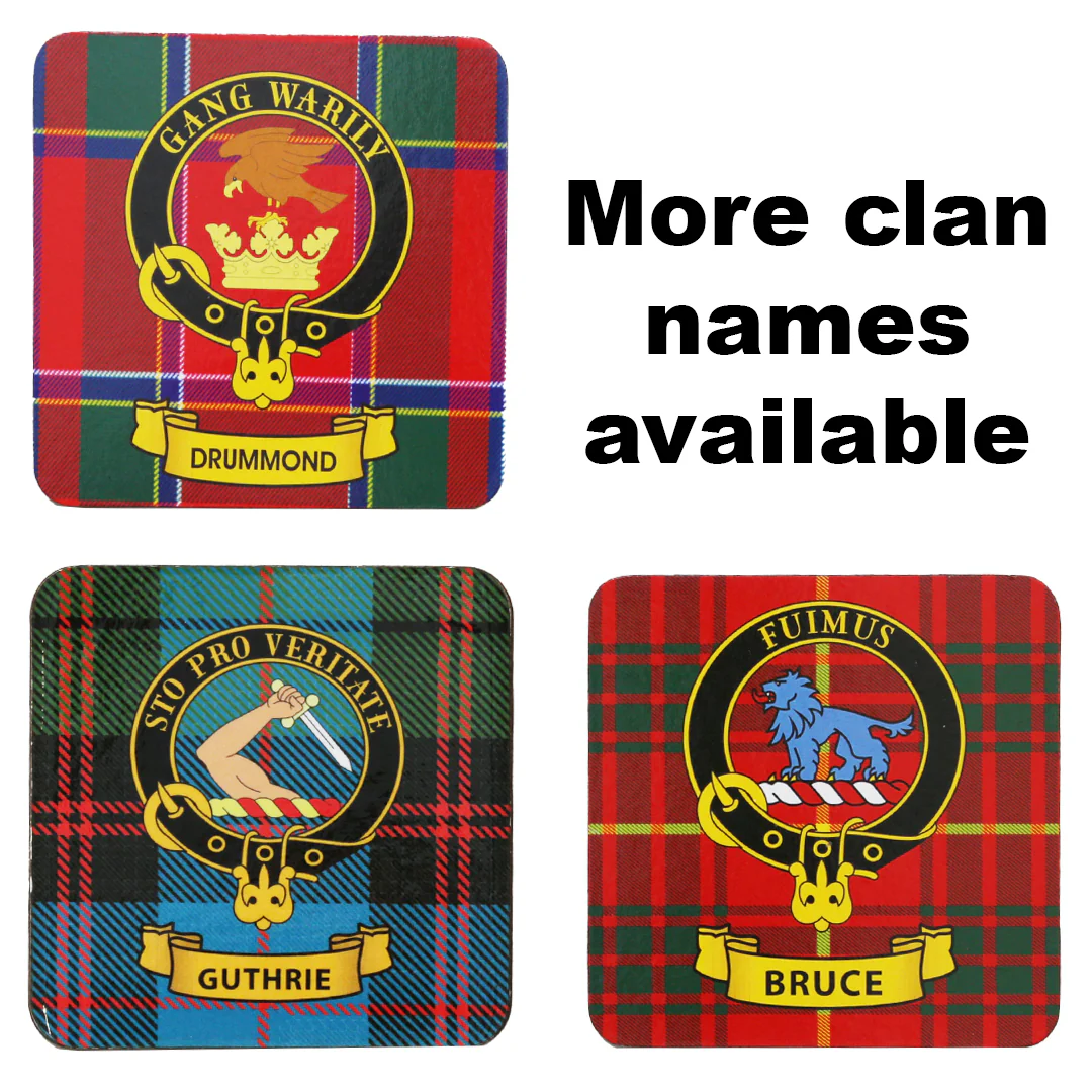 Clan Crest Drink Coasters