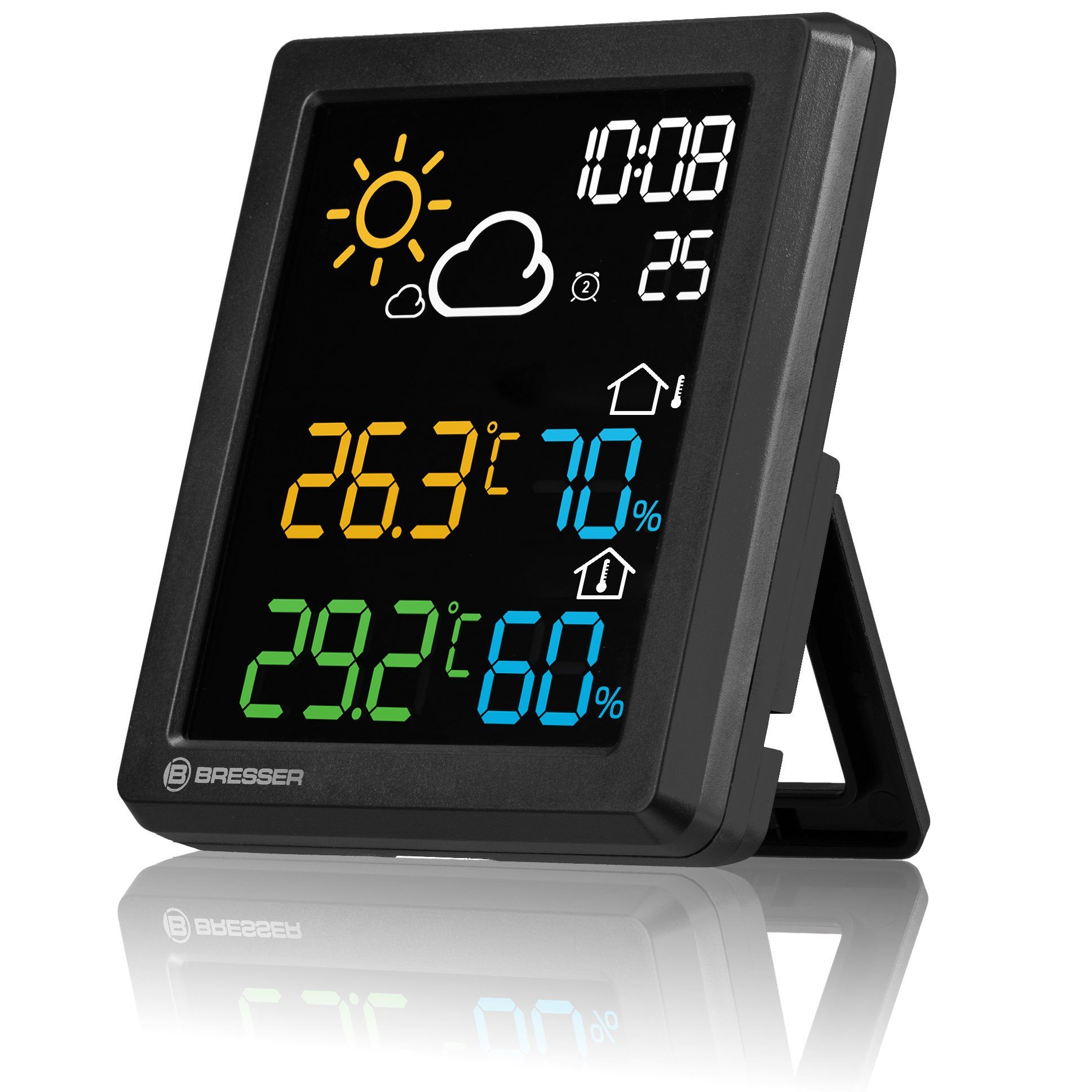Wetterstation BRESSER MeteoCast Pico Farbwetterstation