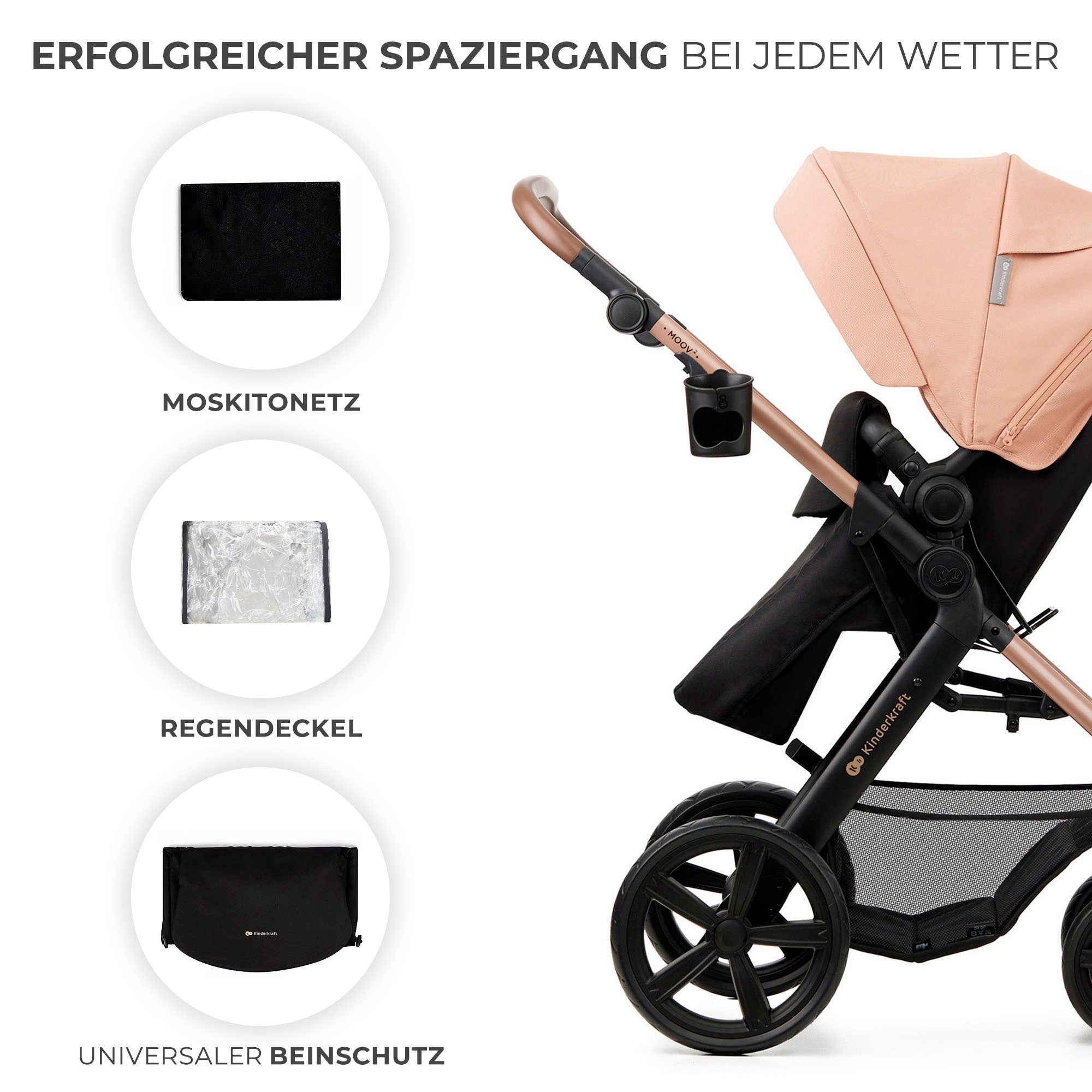 Kombi-Kinderwagen MOOV 2 4in1 EVA