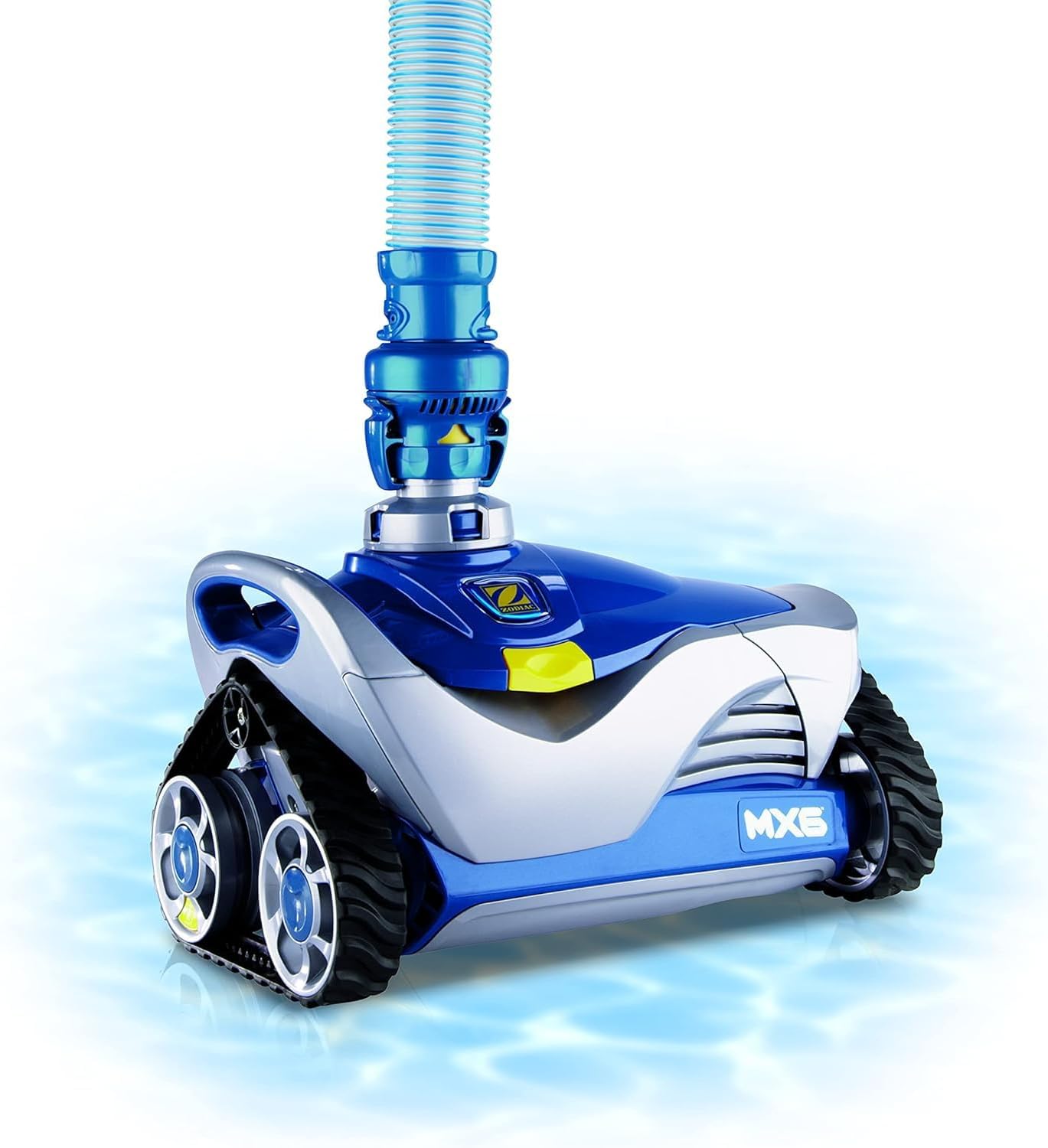 Zodiac MX6 Suction-Side In-Ground Pool Cleaner  Cyclonic Suction and X-Trax for Extreme Maneuverability