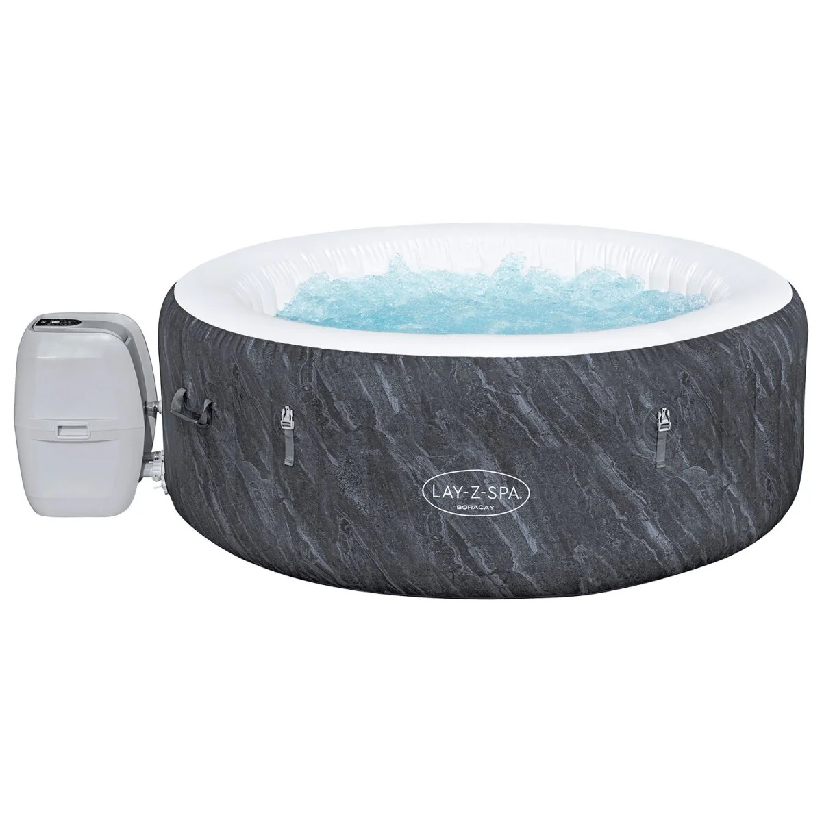 Bestway LAY-Z-SPA WLAN-Whirlpool Boracay AirJet ? 180 x 66 cm, rund - B-Ware neuwertig