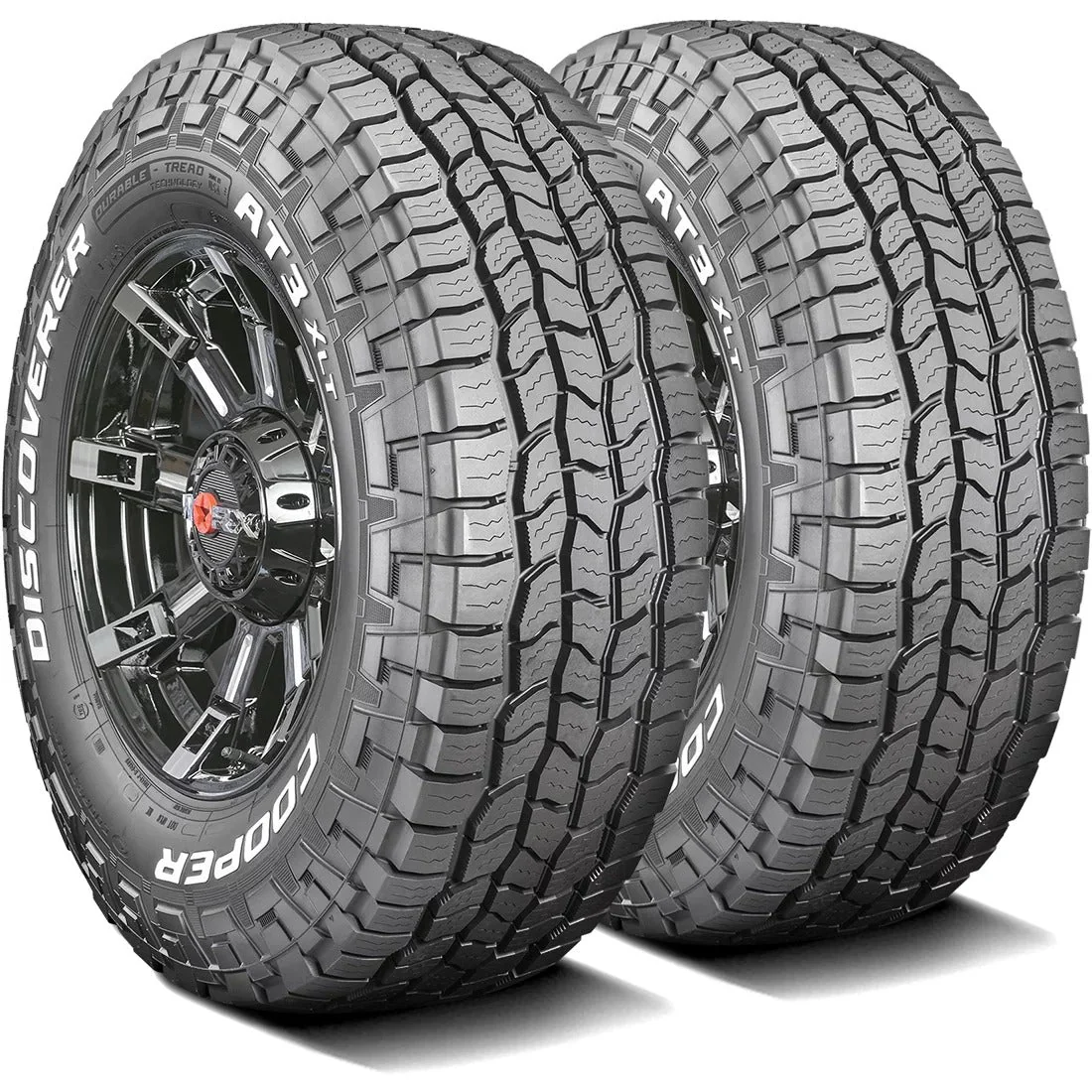 Cooper Discoverer AT3 XLT All-Terrain Tire 285/75R16, 10-ply, E – suitable for light commercial vehicles and Hummer H3 models