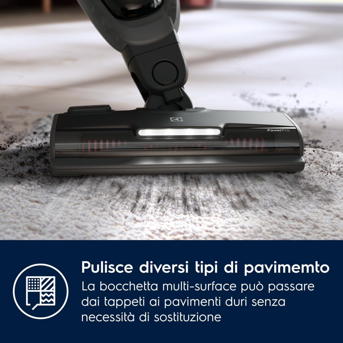 Electrolux 500 Scopa Elettrica Senza Fili ES52CB21DB Blu