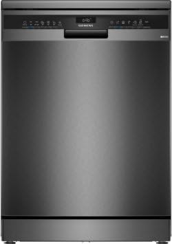 SIEMENS Geschirrspüler 6 Prg, Edelstahl, Stahlgrau (Glossy), Freistehend