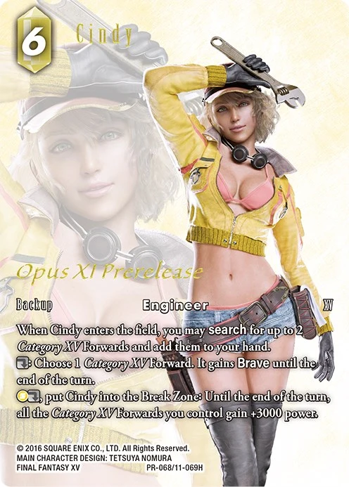 Cindy (Prerelease Promo) (PR-068/11-069H) (PR)