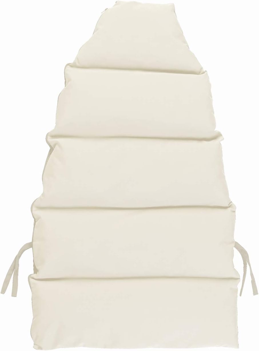 AMAZONAS Swing Chair Creme stylischer Schwebesessel mit extra Dicker Matratze aus FSC Fichtenholz bis 120 kg