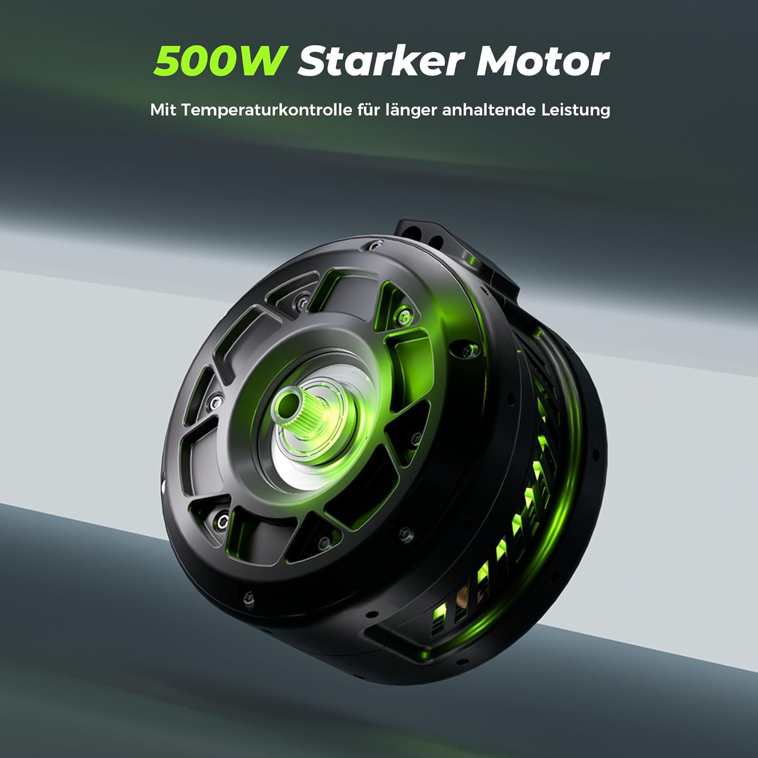 E-Scooter mit Straßenzulassung, S10plus, 500W, 10 Zoll Luftreifen, faltbar mit Blinker und App, bis 120 kg