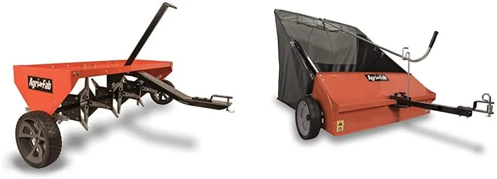 45 0299 48 Inch Tow Plug Aerator,Orange & Black,Large
