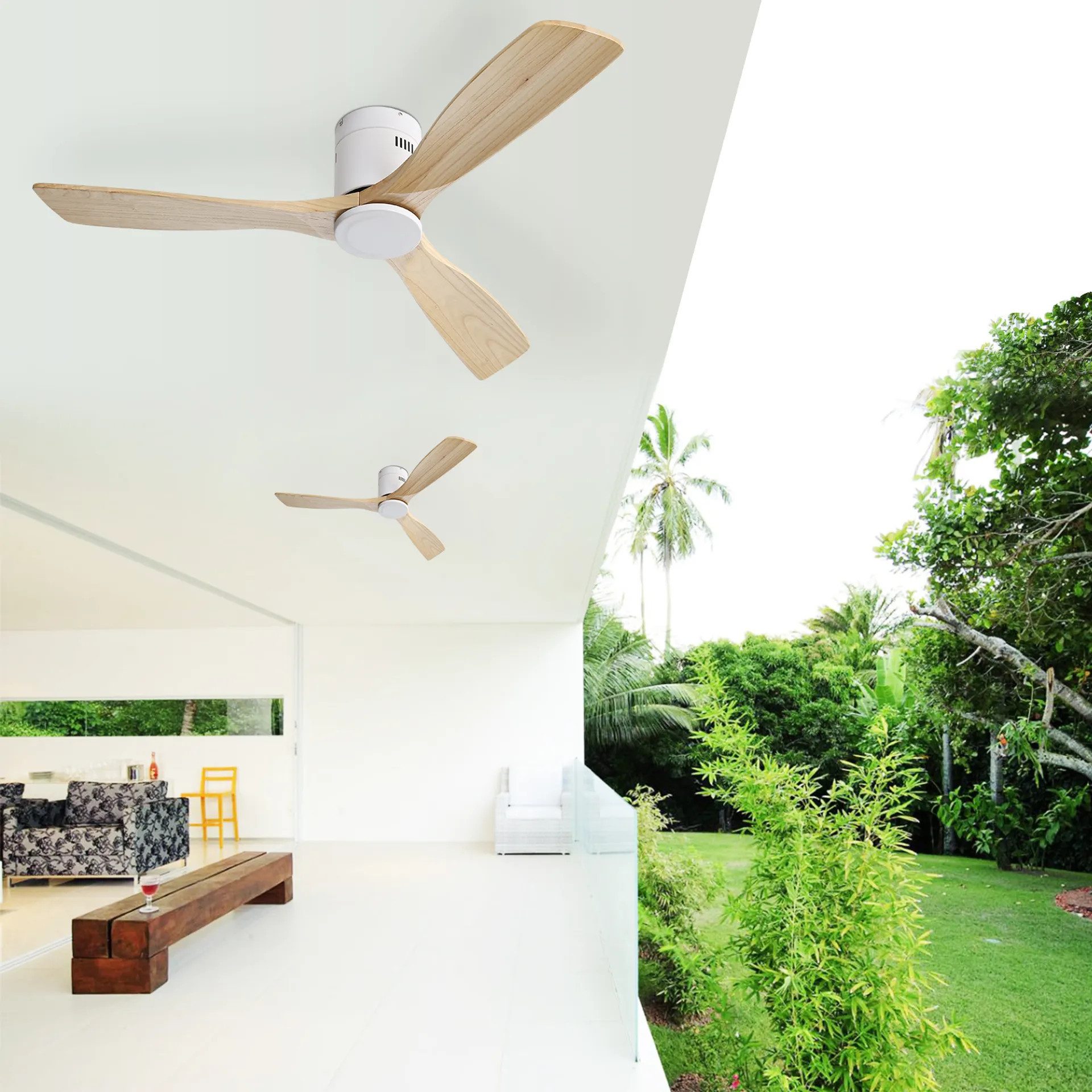 Deckenventilator mit 6 Geschwindigkeitsstufen