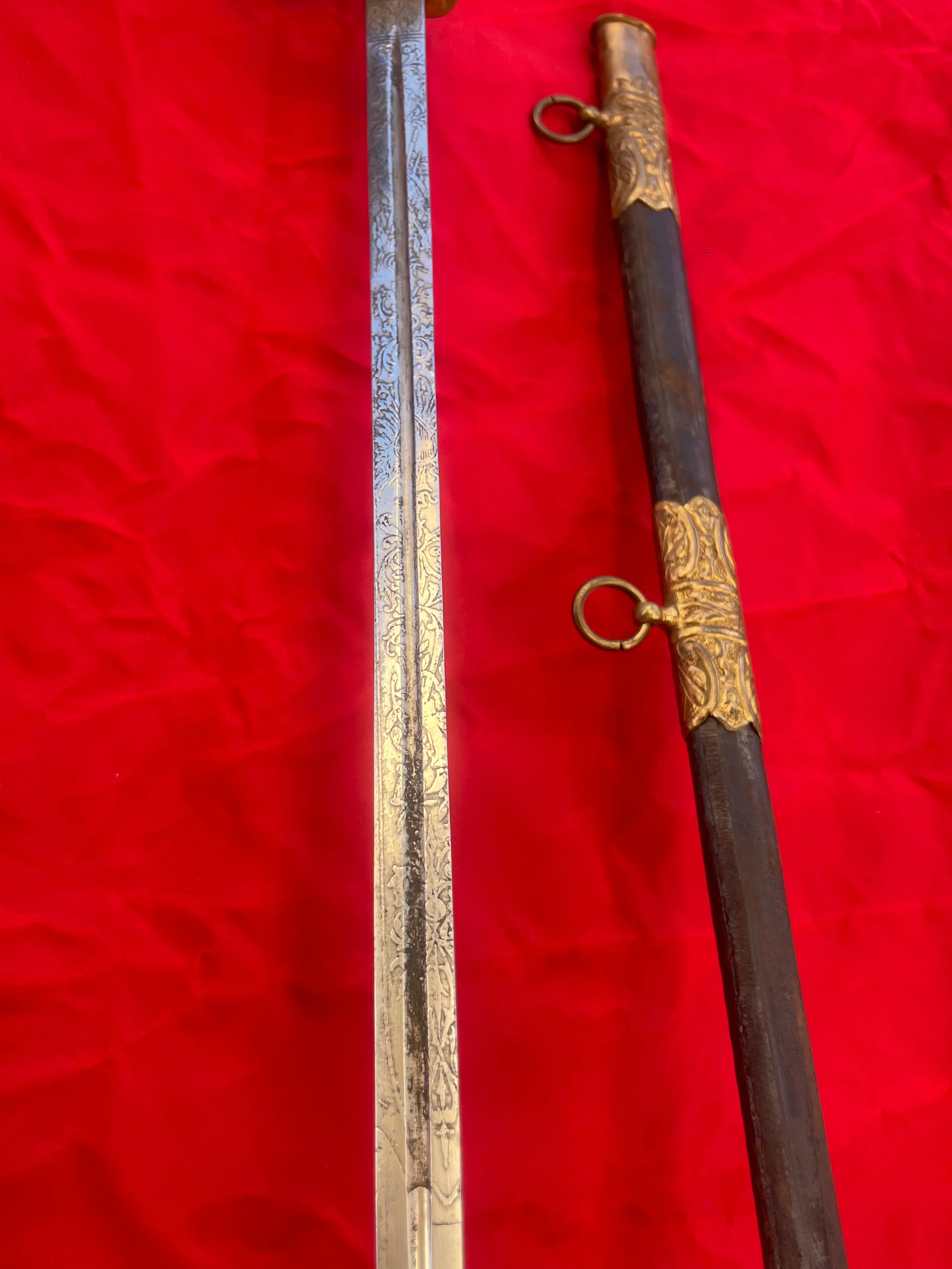Sable de almirante italiano
