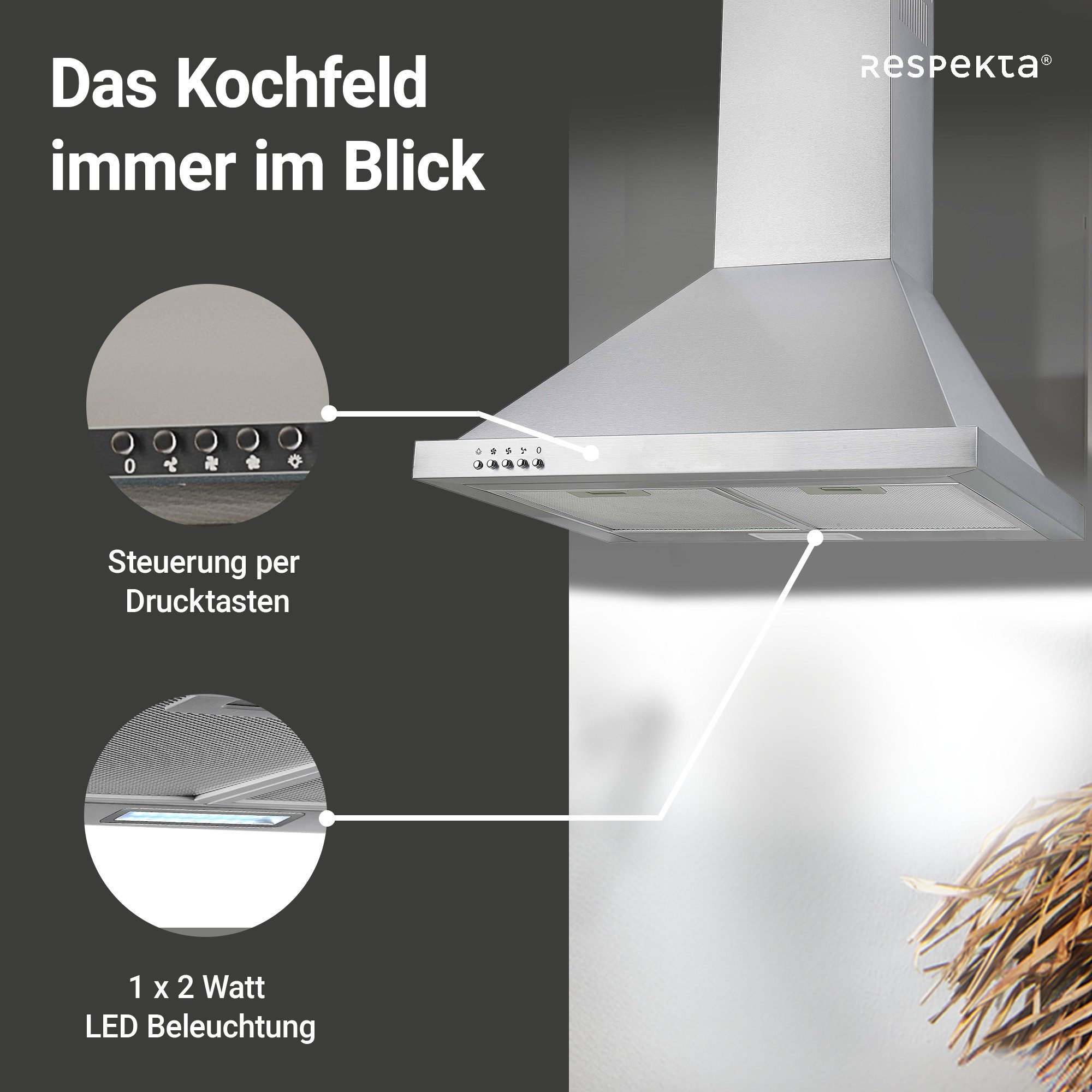 Kaminhaube Dalia