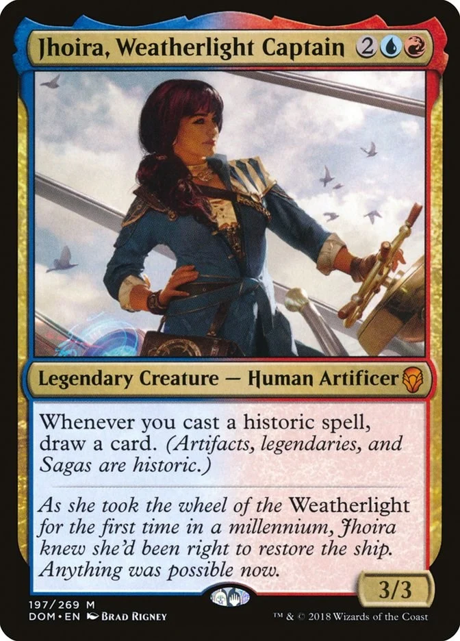 Jhoira, Weatherlight Captain (197) (DOM)