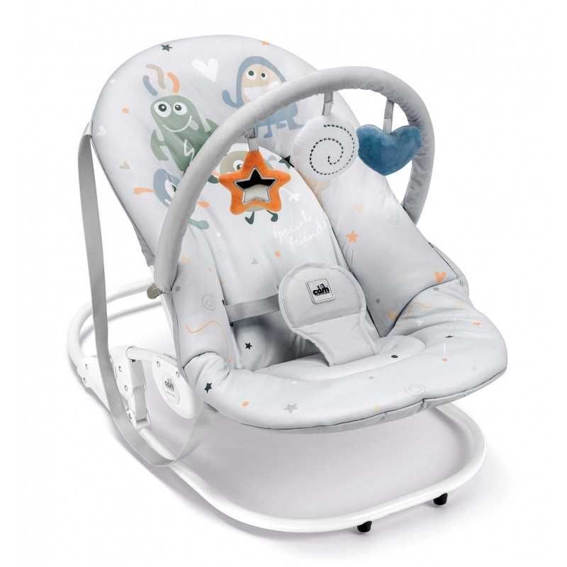 Sdraietta Giocam T259 con Arco Giochi – Seduta Imbottita, Cintura di Sicurezza, Tessuto Lavabile – Modello S362-T259