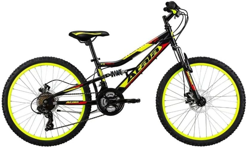 BICI BAMBINO ATALA STORM FRENI A DISCO MECCANICO SHIMANO 21V RUOTA 24'' MTB 2020