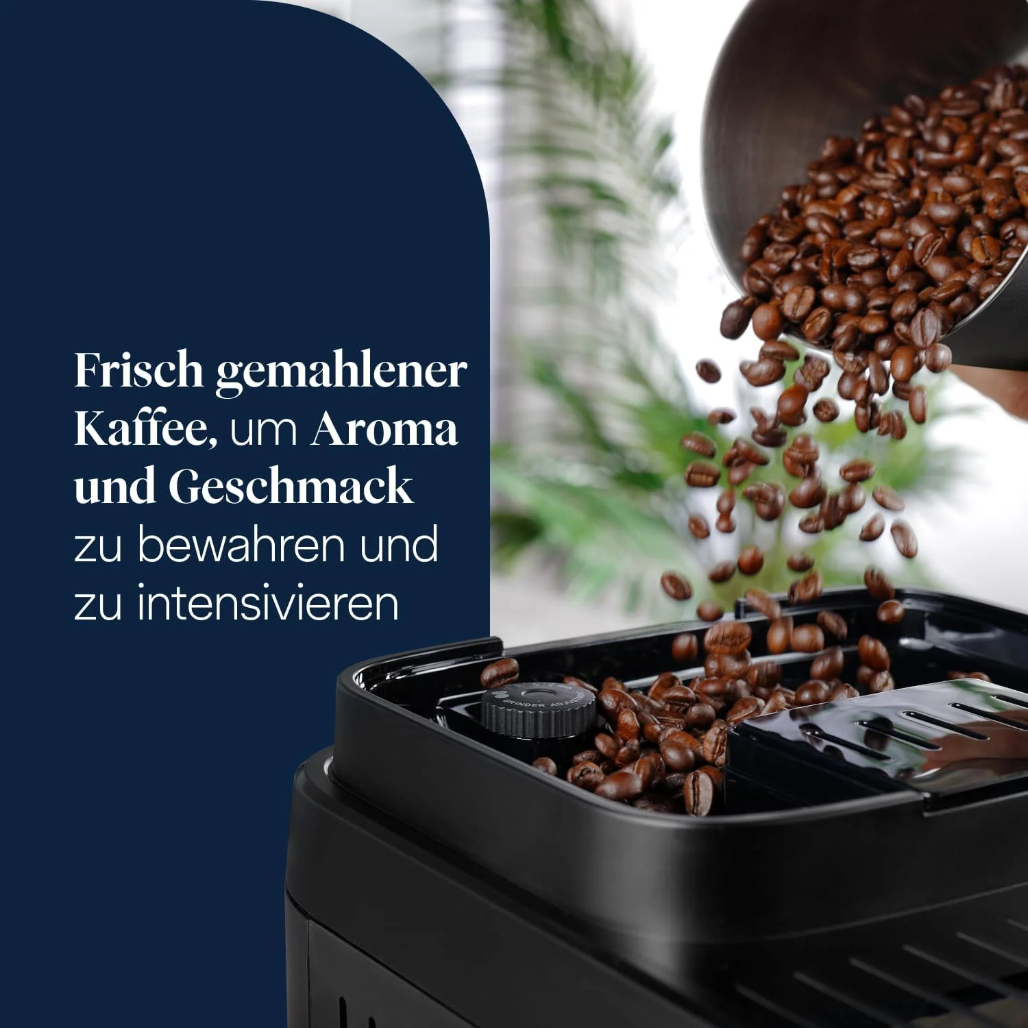 De'Longhi Magnifica Evo ECAM312.80.TB Kaffeevollautomat 1,8L – 13 Getränke, LatteCrema, Touch, Titan Schwarz