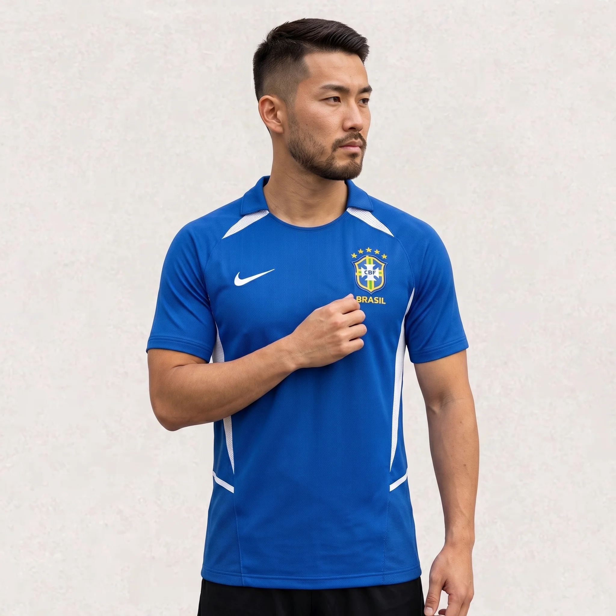 Brazil 2002 Away World Cup Jersey