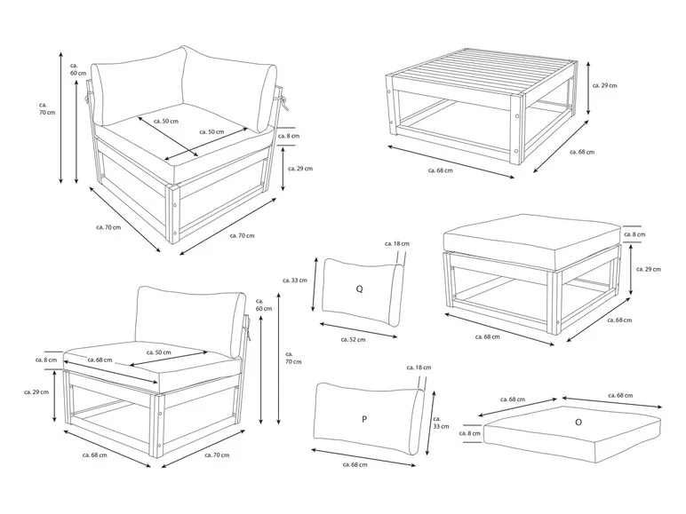 Dining-Set »Karmoy«, 5-teilig