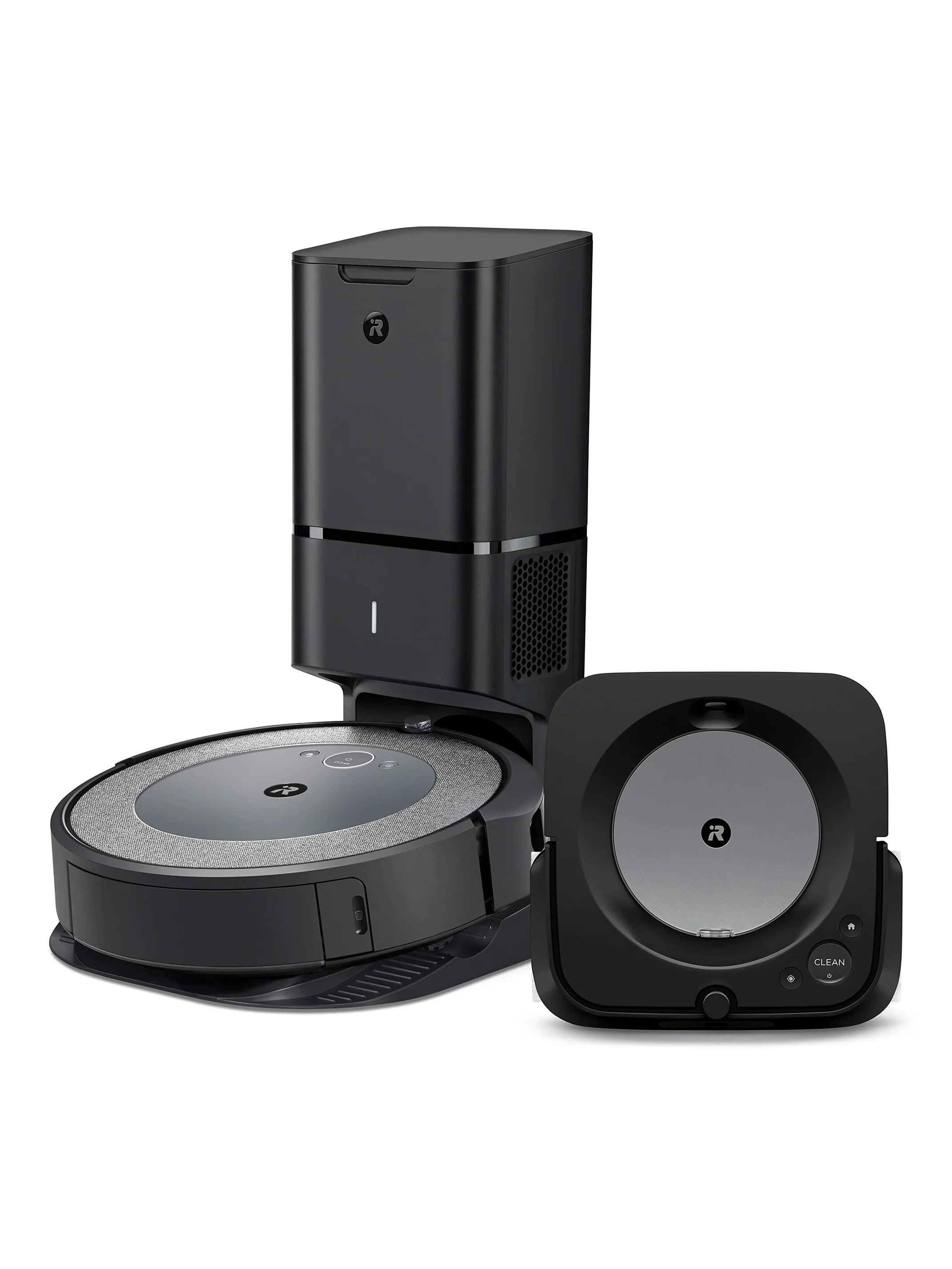 iRobot Roomba i3  EVO (3550) Robot Vacuum and Braava Jet m6 (6113) Robot Mop Bundle   Wi Fi Connected, Smart Mapping, Works with Alexa, Precision Jet Spray, Corners & Edges, Ideal for Multiple Rooms