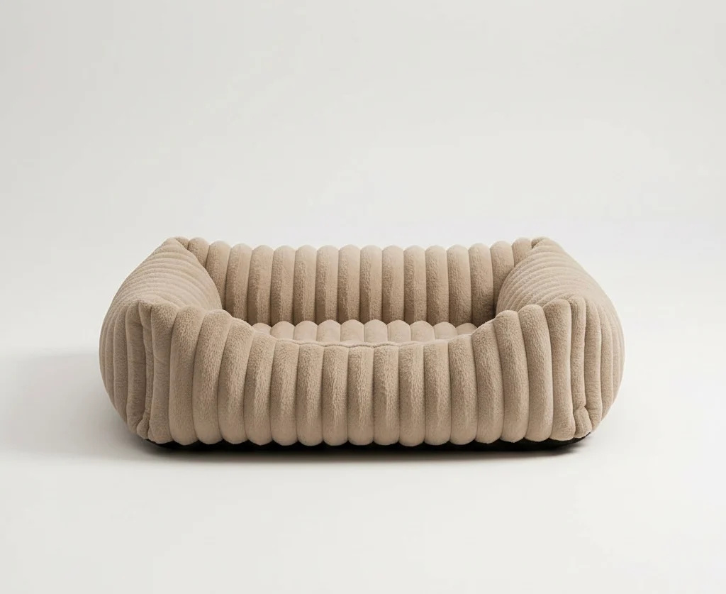 Orthopedic Dog Bed | Foam Base & Raised Edges | Small & Medium | 5 Colors | Hand Washable