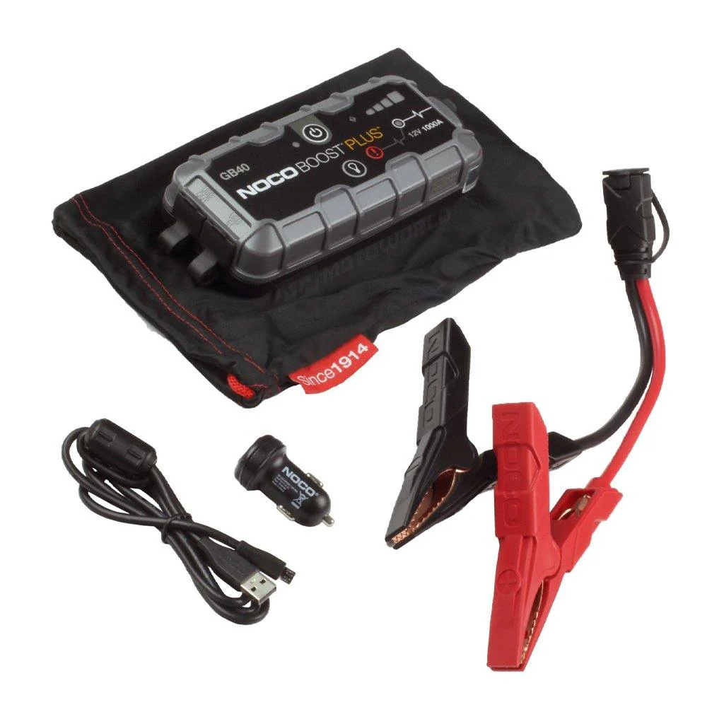 NOCO GB40 Boost Plus 1000A UltraSafe lithium startbooster