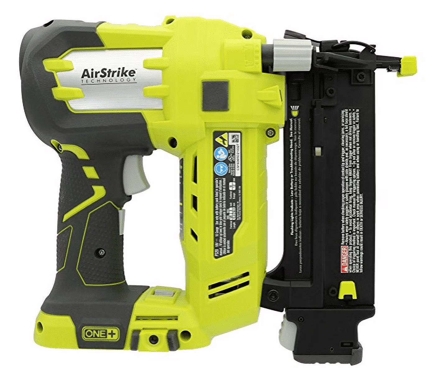 RYOBI 18-VOLT ONE+ AIRSTRIKE CORDLESS BRAD NAILER, 18-GAUGE, TOOL ONLY
