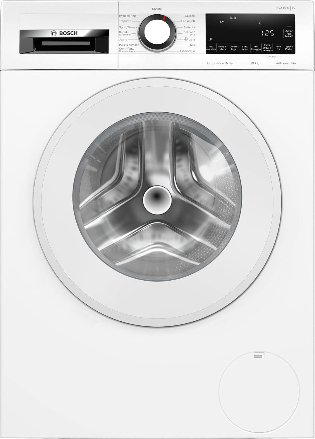 Bosch Serie 6 WGG25402IT Lavatrice Caricamento Frontale 10 kg 1400 Giri/min A Bianco