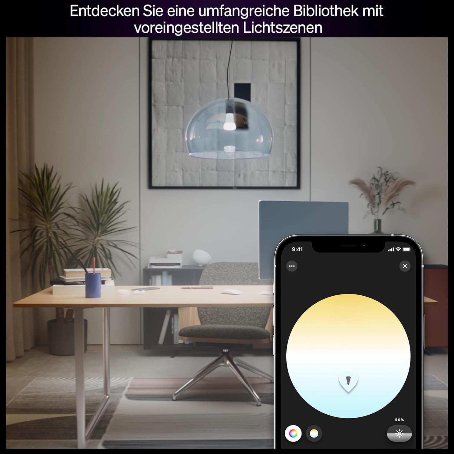 Hue Bundle – 4 x Quad-Packs White Ambiance 810 A60 E27 Smart-Leuchtmittel (16 Glühbirnen), dimmbare LED, warmes bis kaltes Licht, App- und Sprachsteuerung, funktioniert mit Alexa, Google Home