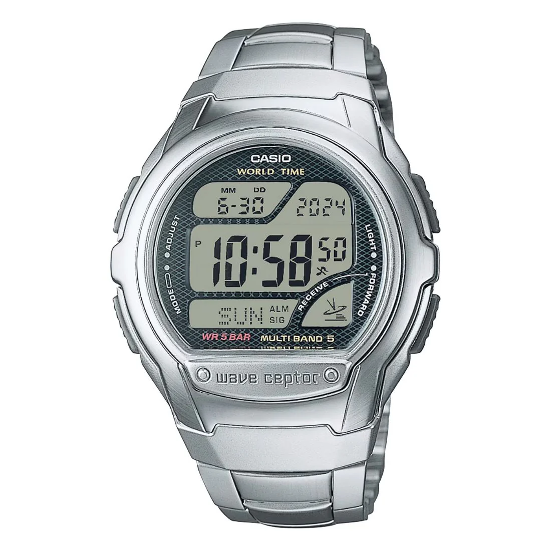Orologio Casio WV-58RD-1AEF resina acciaio