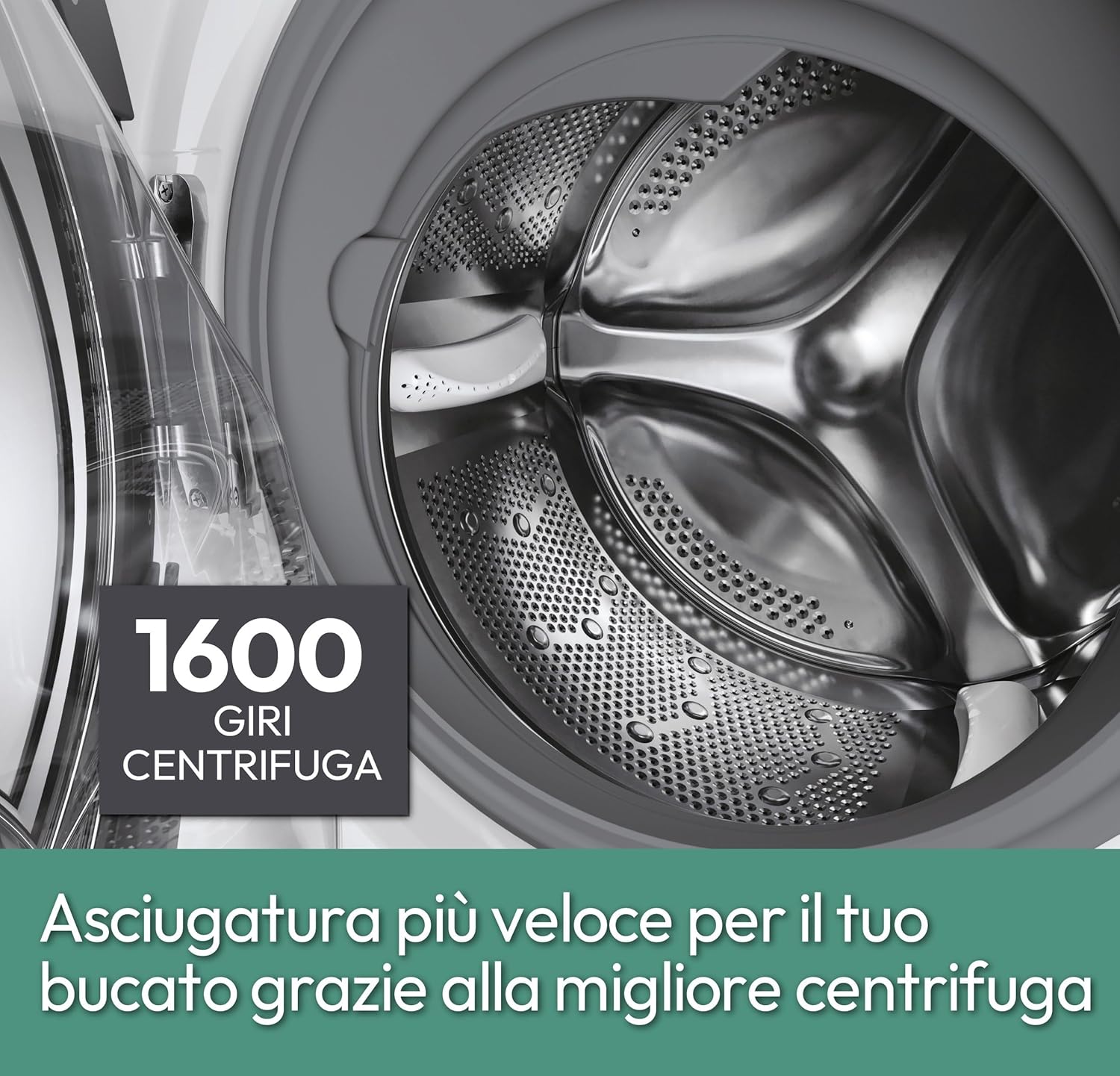Washing Machine CS 149TXME-S 9 kg Class A 1400 RPM