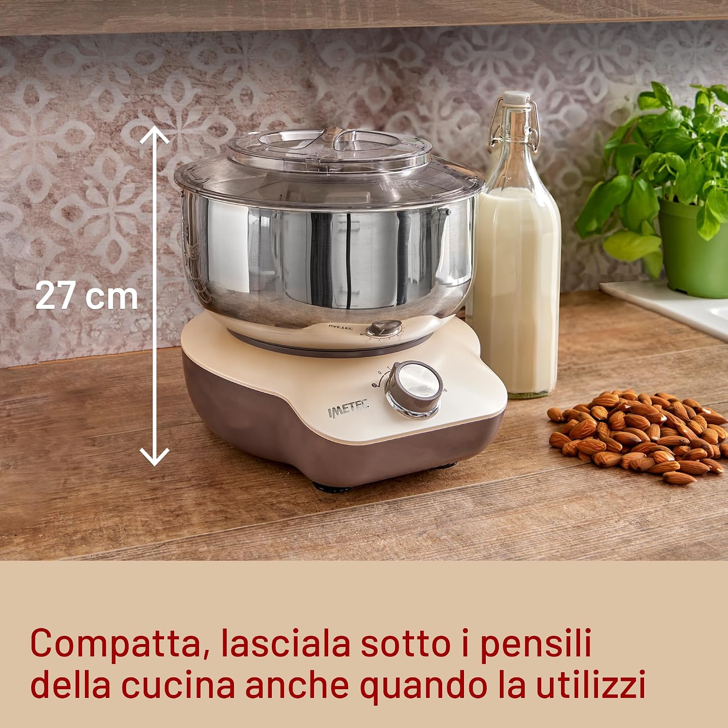 Imetec Cakelover – Impastatrice planetaria 5L 1500W