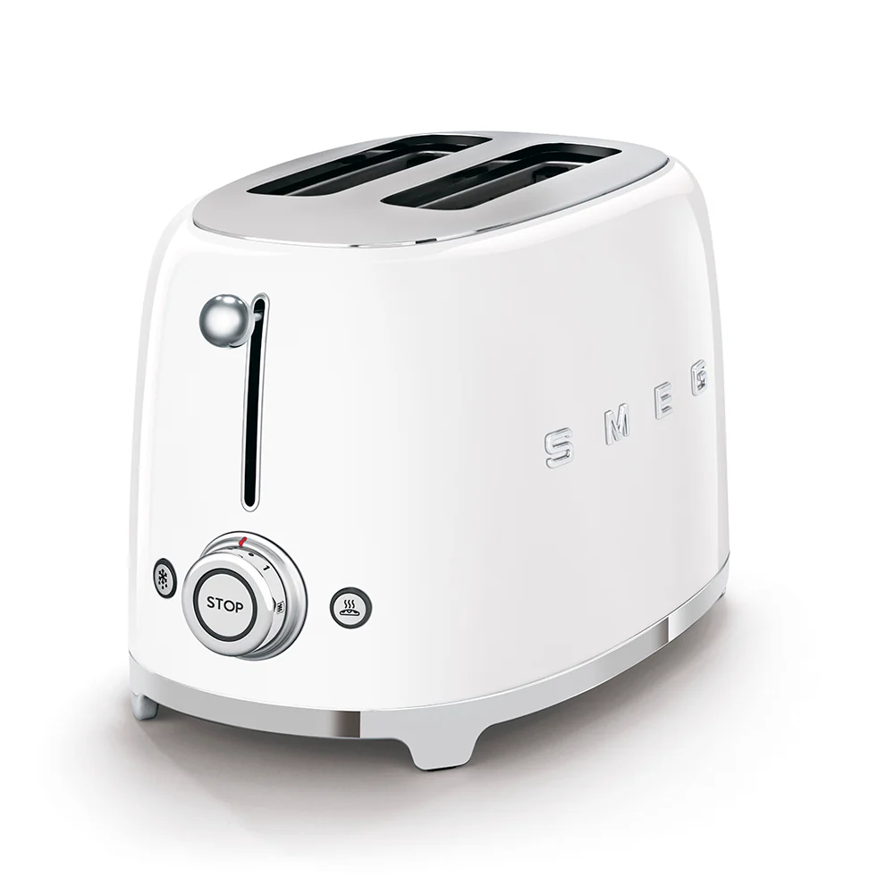 Smeg Tostapane 2 fette Bianco Anni 50 TSF01WHEU