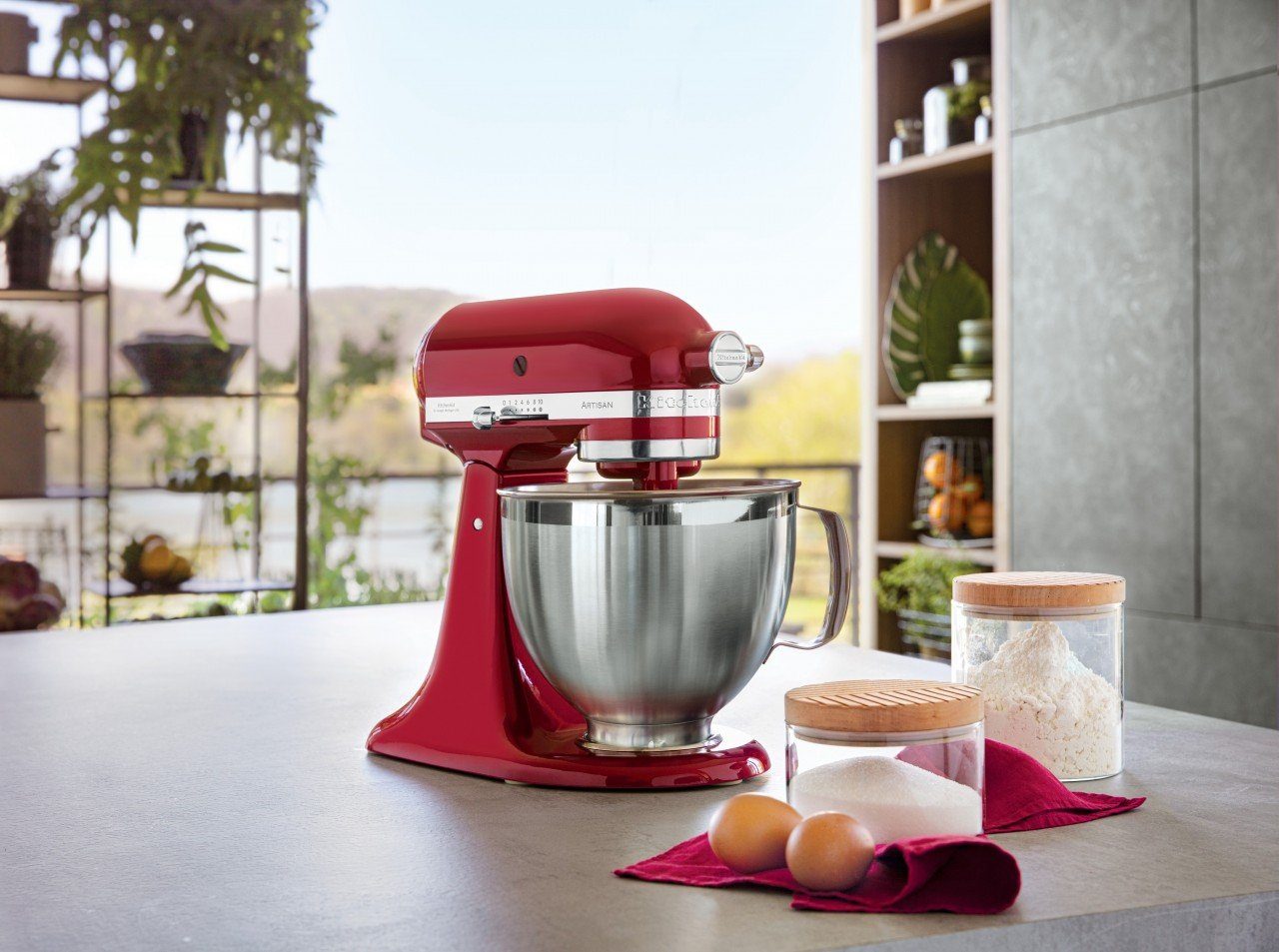 Küchenmaschine KitchenAid 4,8 L 5KSM185 Artisan Küchenmaschine Cookielover