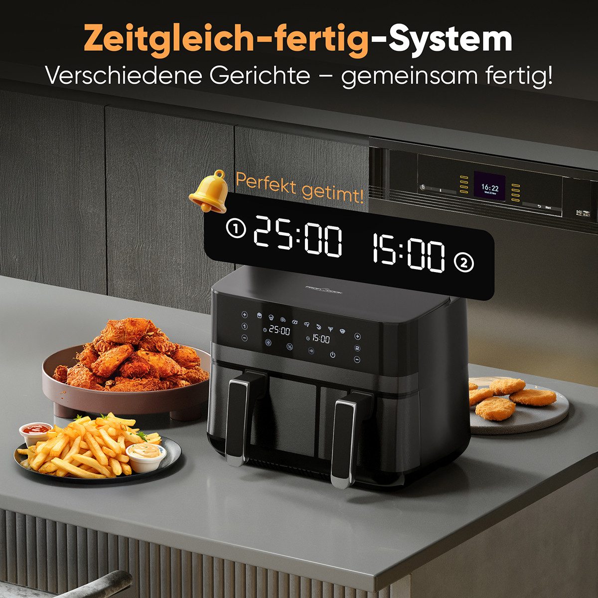 Heißluftfritteuse PC-FR 1295 H