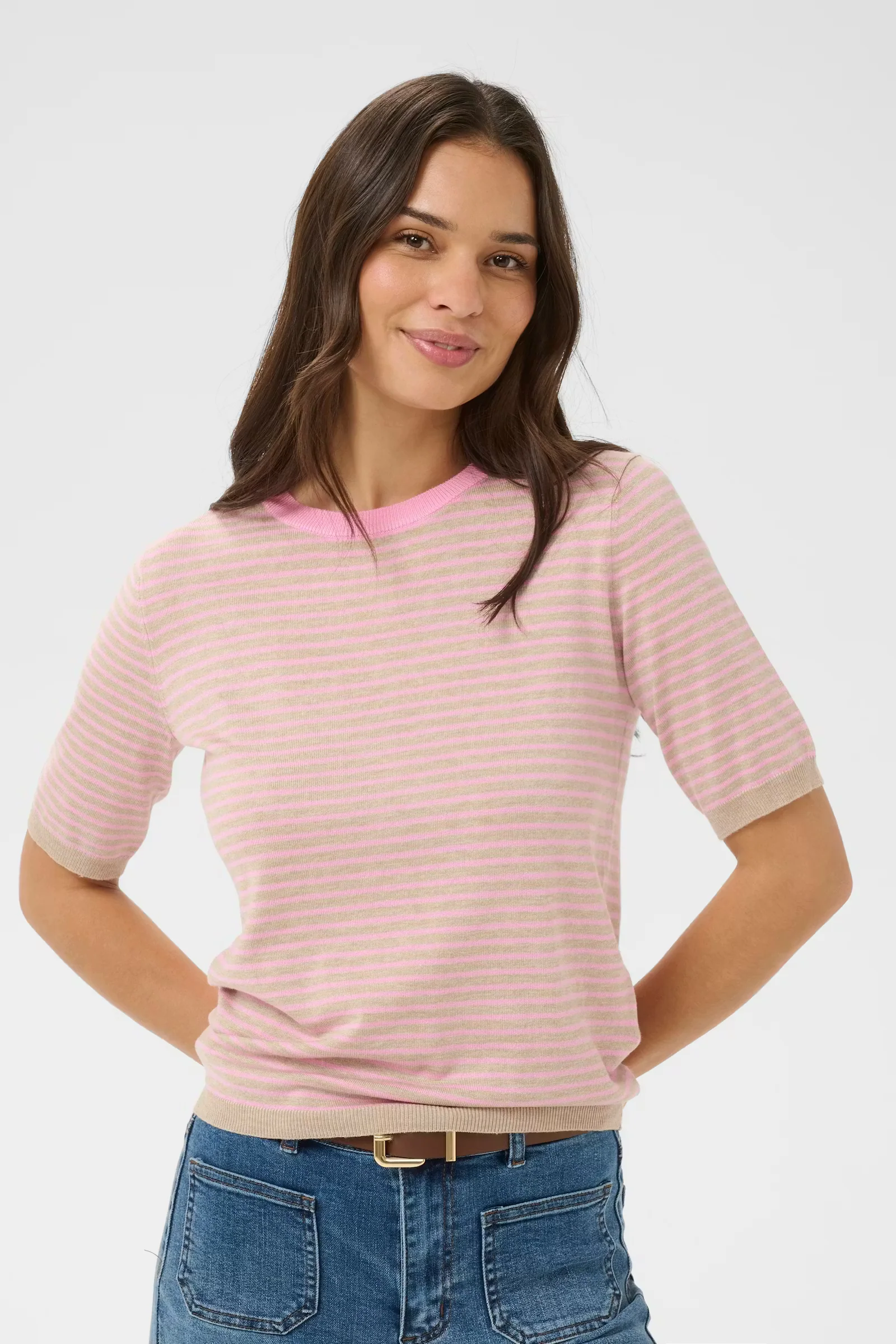 Kaffe KAllizza Stripe Pullover