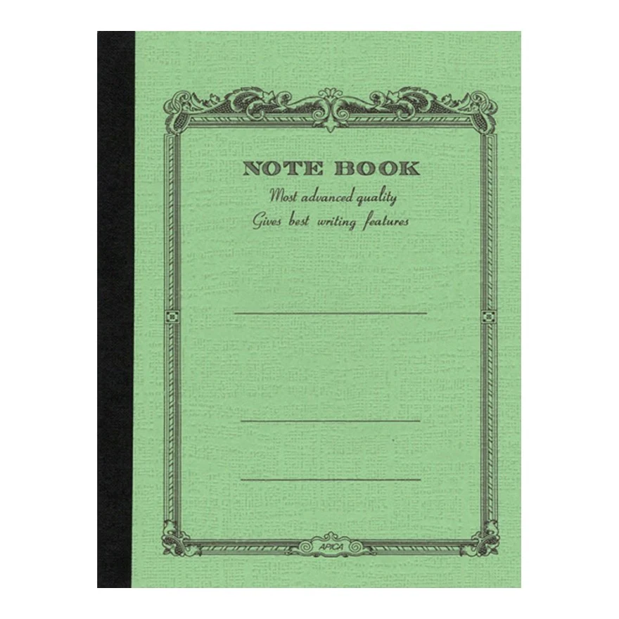 Apica Notebook Lined - A6 - Green