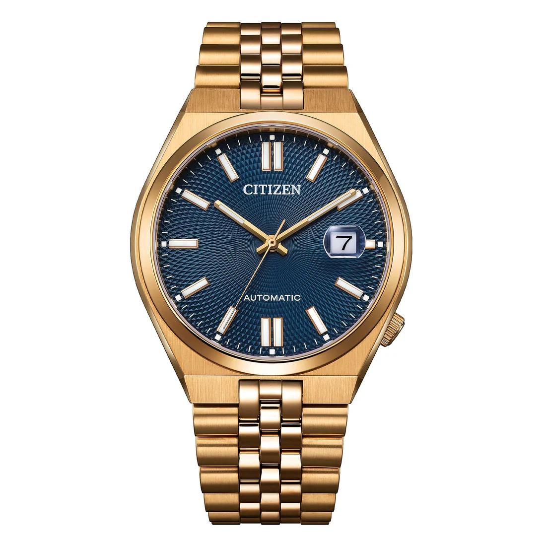 Citizen Tsuyosa NK0023-57L blu dorato giallo bracciale jubilee